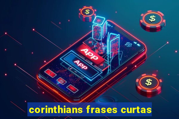 corinthians frases curtas